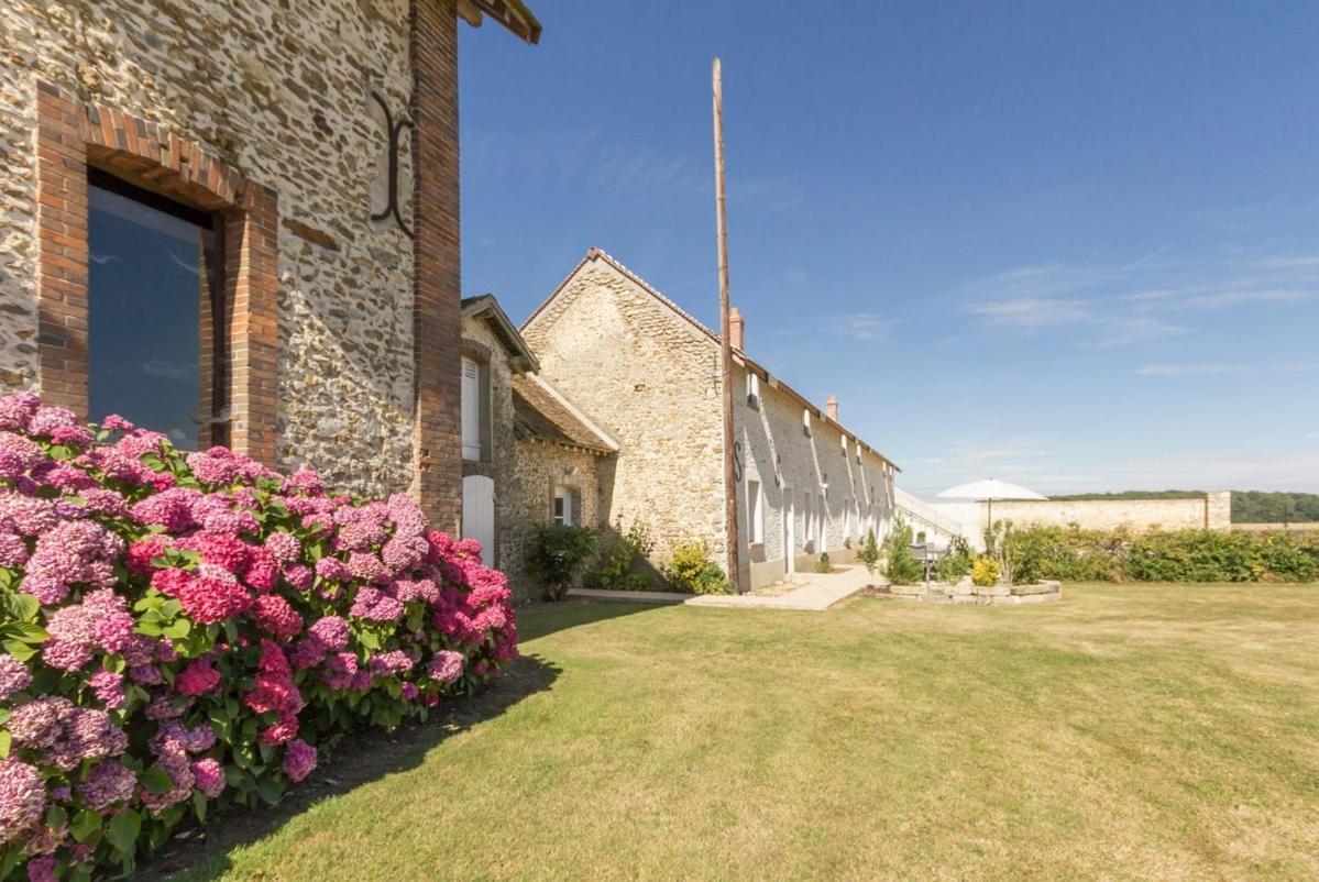Villa La Ferme de Presles à Menainville Extérieur photo